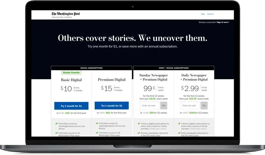 La Razón contrata ARC, el CMS con el que The Washington Post levanta su muro de pago 1 ARC Washintong Post