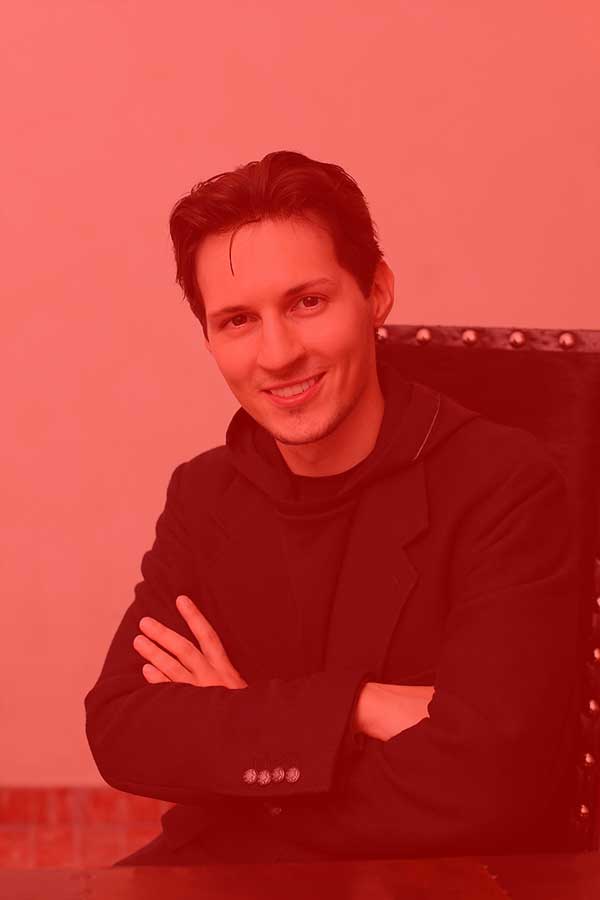 Pável Dúrov, fundador de Telegram