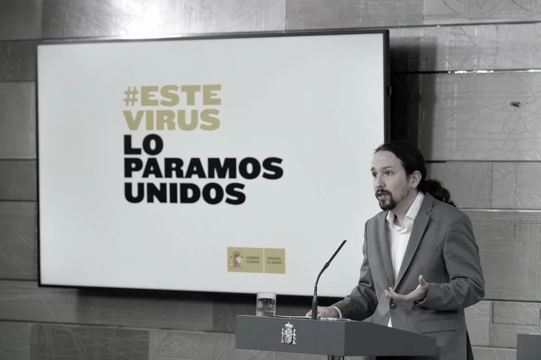 Pablo Iglesias Pool Moncloa Borja Puig de la Bellacasa