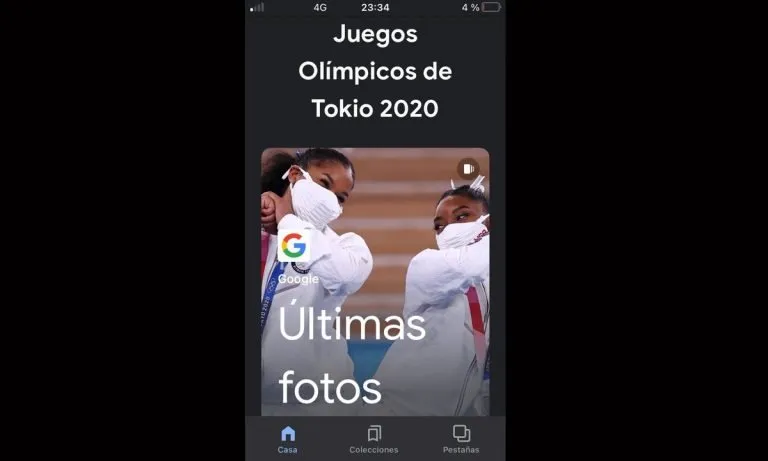 Google Discover en los Juegos Olímpicos de Tokyo 2020