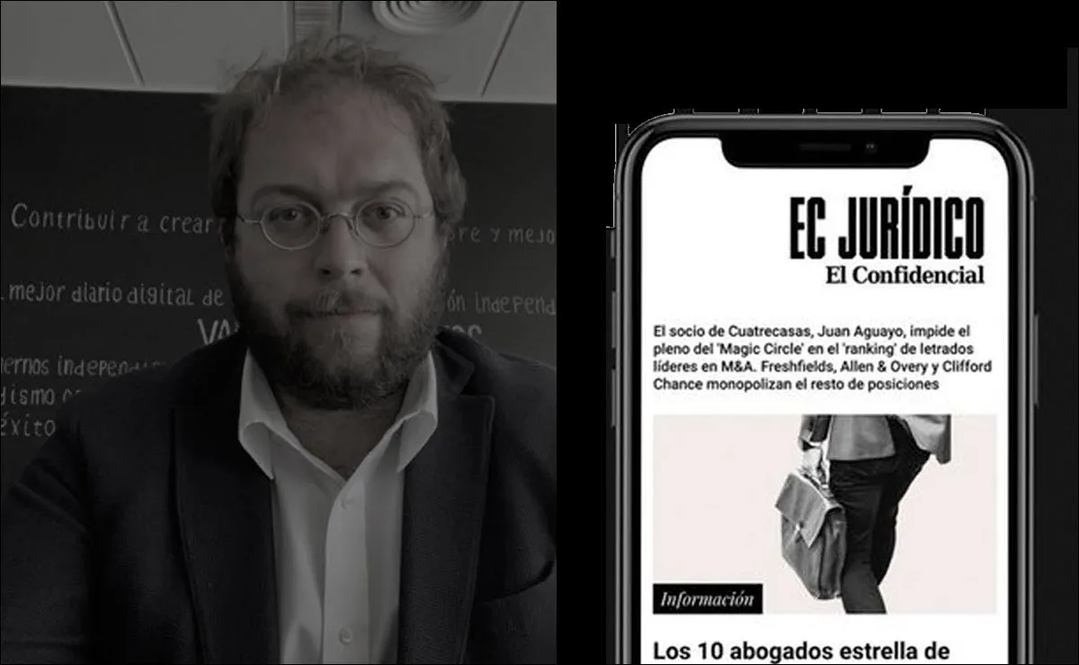 Mikel Roig EL CONFIDENCIAL lanza la newsletter EC Jurídico