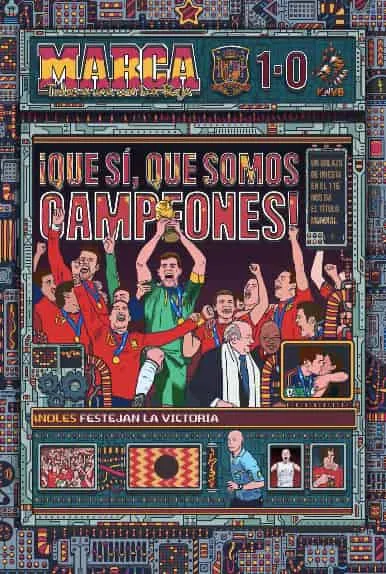 Javier Arrés portada Yes We Are Champions Marca NFT