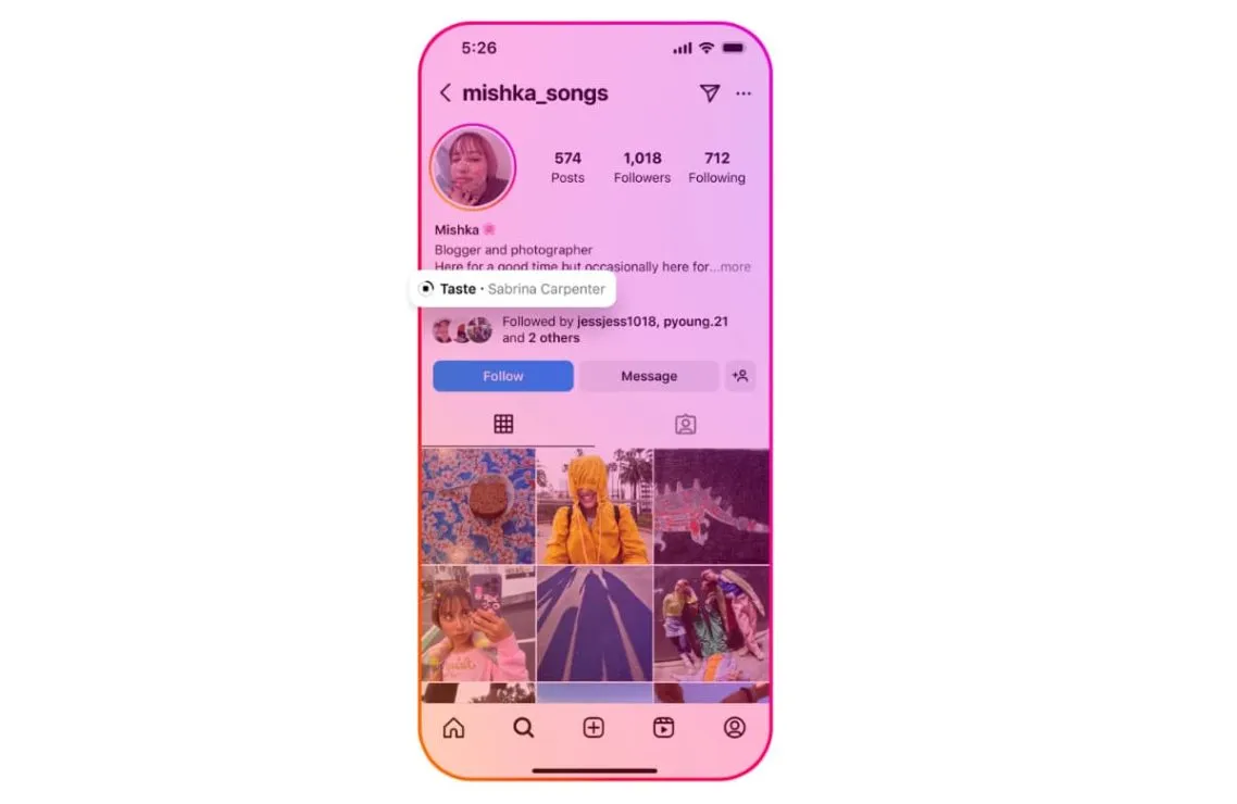 Instagram permite añadir tu canción favorita a la bio de tu perfil 1 Instagram permite añadir tu canción favorita a la bio de tu perfil