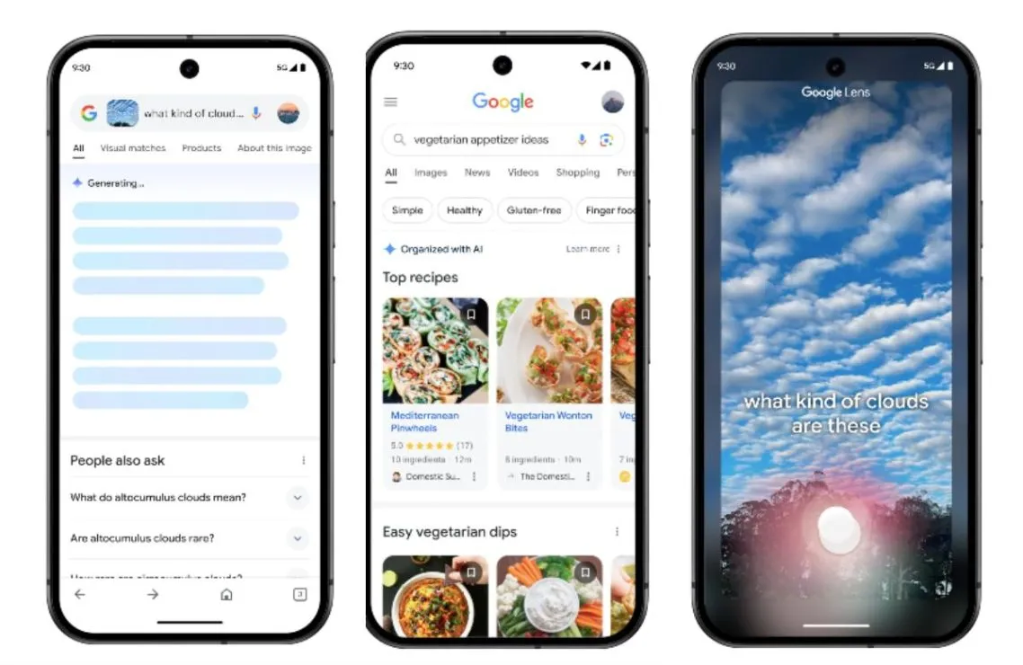 Google ya no será como lo conocías. AI Overviews quiere que busques con tu cámara y tu micrófono 