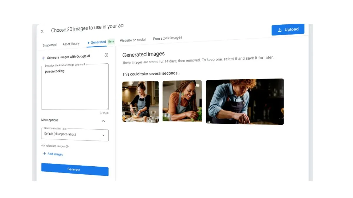 Hombre corta zanahorias. Google Ads permite a los anunciantes crear con IA fotos así de realistas 1 Google Ads permite a los anunciantes crear con IA fotos así de realistas