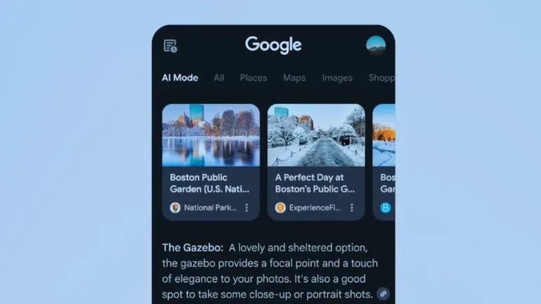 Google lanza en Estados Unidos Modo IA, para darle a AI Overviews búsquedas más profundas.