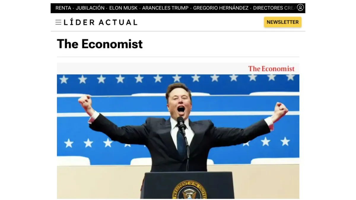 Habemus nuevo económico. RBA lanza LÍDER ACTUAL, con franquicia exclusiva con THE ECONOMIST 1 Habemus nuevo medio económico. RBA lanza LÍDER ACTUAL, con franquicia exclusiva con THE ECONOMIST