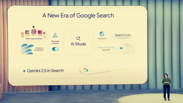 La foto que resumen cómo será el nuevo Google con AI Mode
