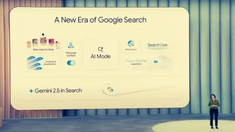 La foto que resumen cómo será el nuevo Google con AI Mode