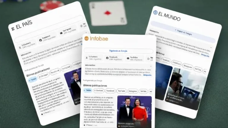 EL PAÍS, INFOBAE, EL MUNDO dominan en millones de seguidores en nuevo botón de Google Discover