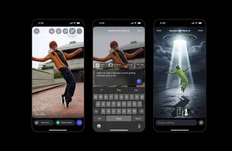 Restyle. Así podrás cambiar con IA las Stories de INSTAGRAM 84 Instagram incorpora IA en ReStyle para las Stories