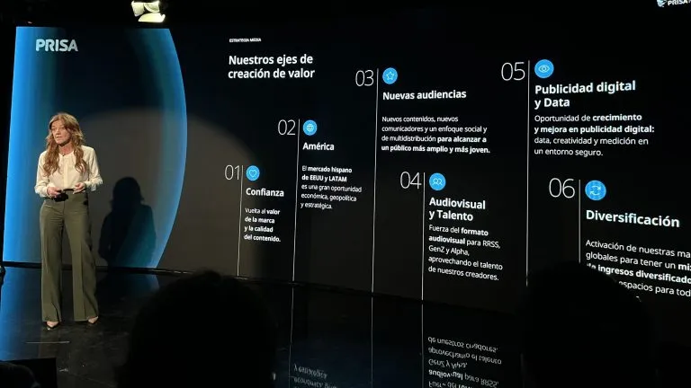 Pilar Gil, CEO de PRISA Media.