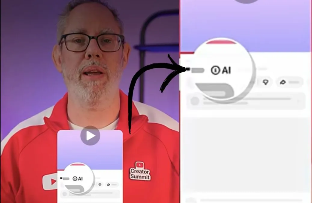 YouTube alertará así de los vídeos hechos con IA 1 YouTube lanza un sistema automático de detección de vídeos hechos con IA. Foto: YouTube.