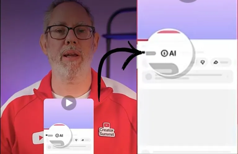 YouTube lanza un sistema automático de detección de vídeos hechos con IA. Foto: YouTube.